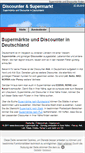 Mobile Screenshot of discounter-supermarkt.de